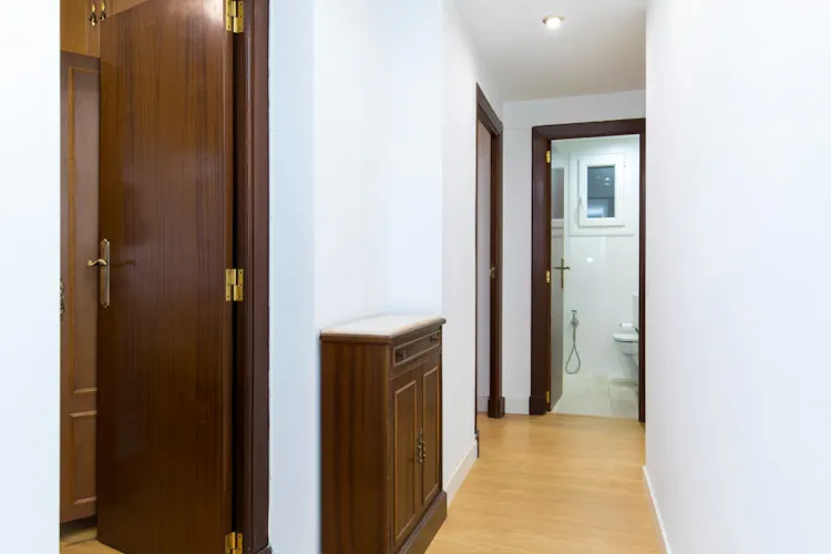 Foto de pasillo en un piso en alquiler