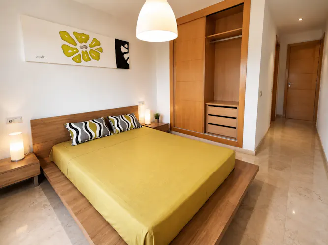 Foto de dormitorio en un piso en alquiler